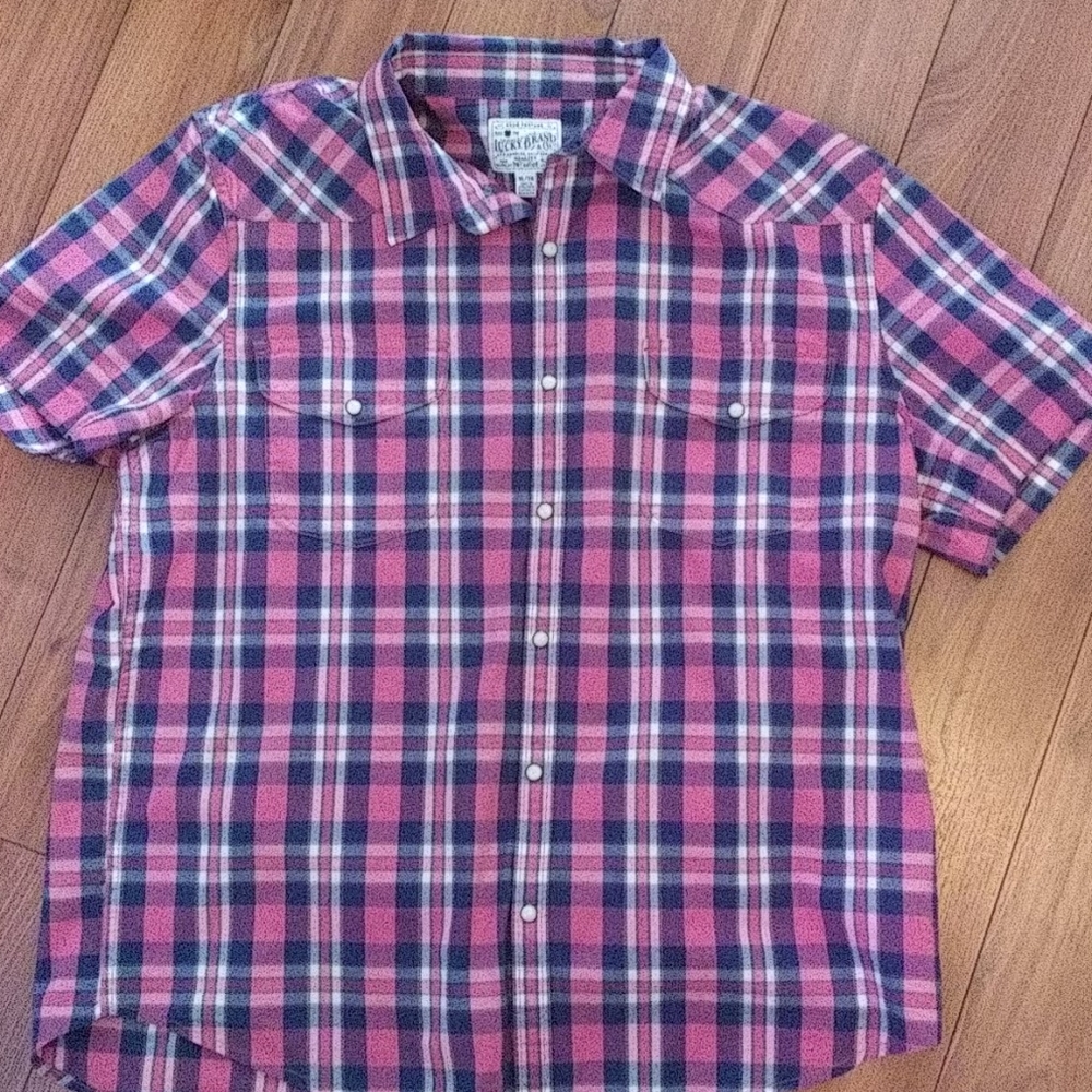 Lucky Brand Snap down shirt